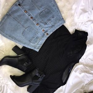 Brandy Melville Denim Skirt